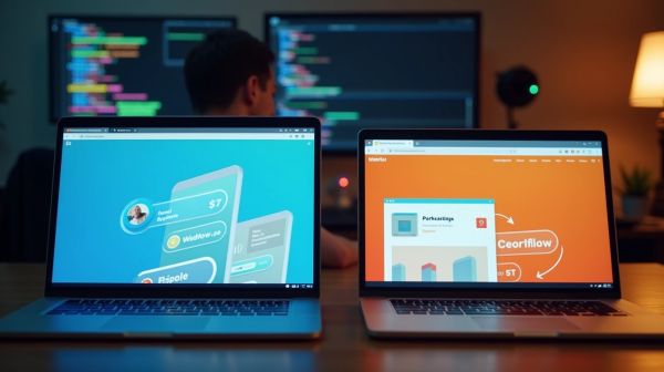 Maîtriser webflow vs bubble pour optimiser vos projets no-code
