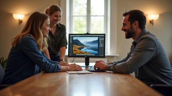 Photoshop en tête-à-tête avec un formateur : ce que ça change sur trois jours